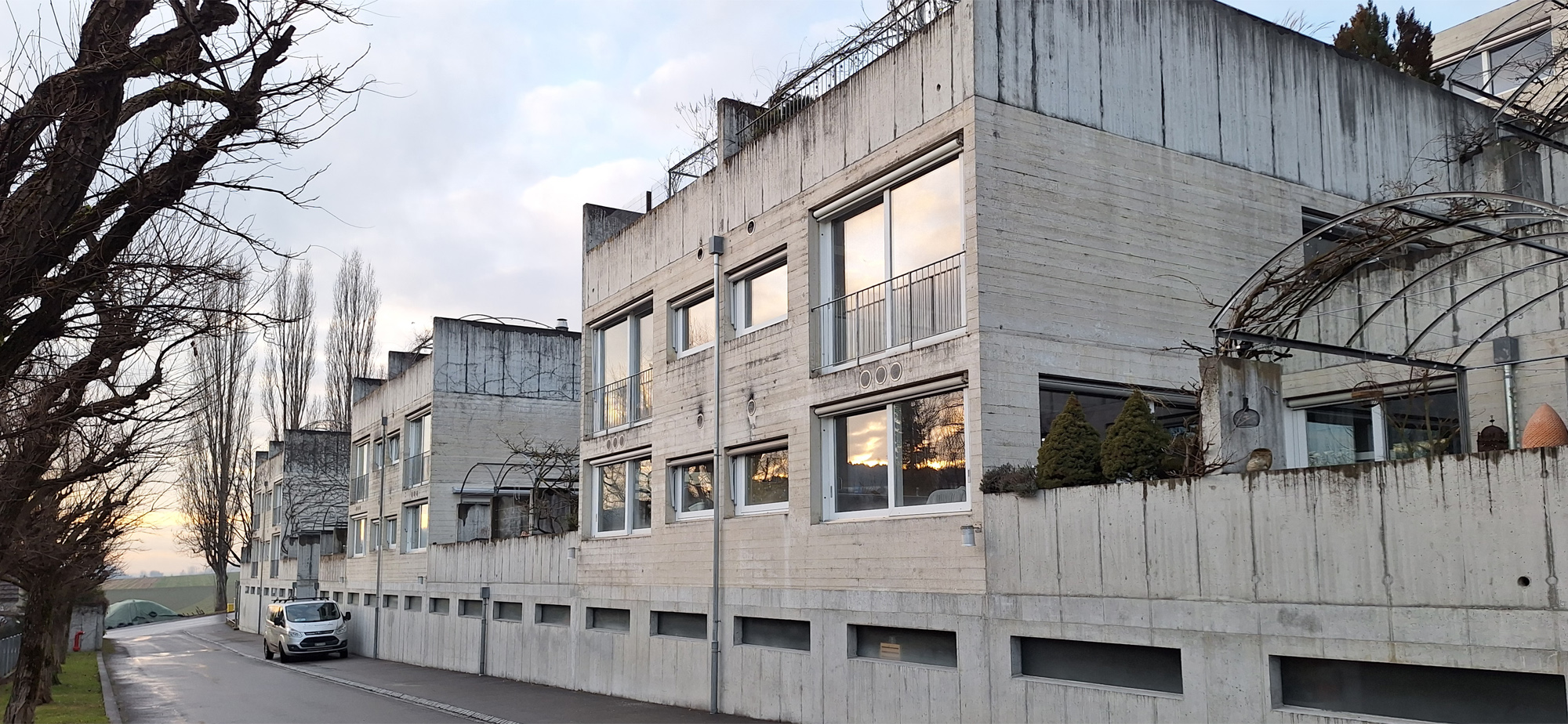 Aussenansicht Wohnanlage Schlossstrasse, Vechingen